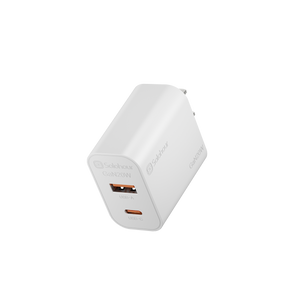 GaN 20W 急速充電器（2ポート | USB C + USB A） 