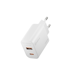 GaN 20W Fast Charger (2 Port | USB C + USB A)